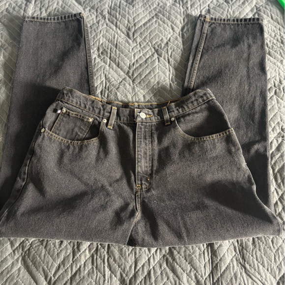 Ralph Lauren Jeans. Womens Size 14x29 Distressed Black. - Picture 1 of 10